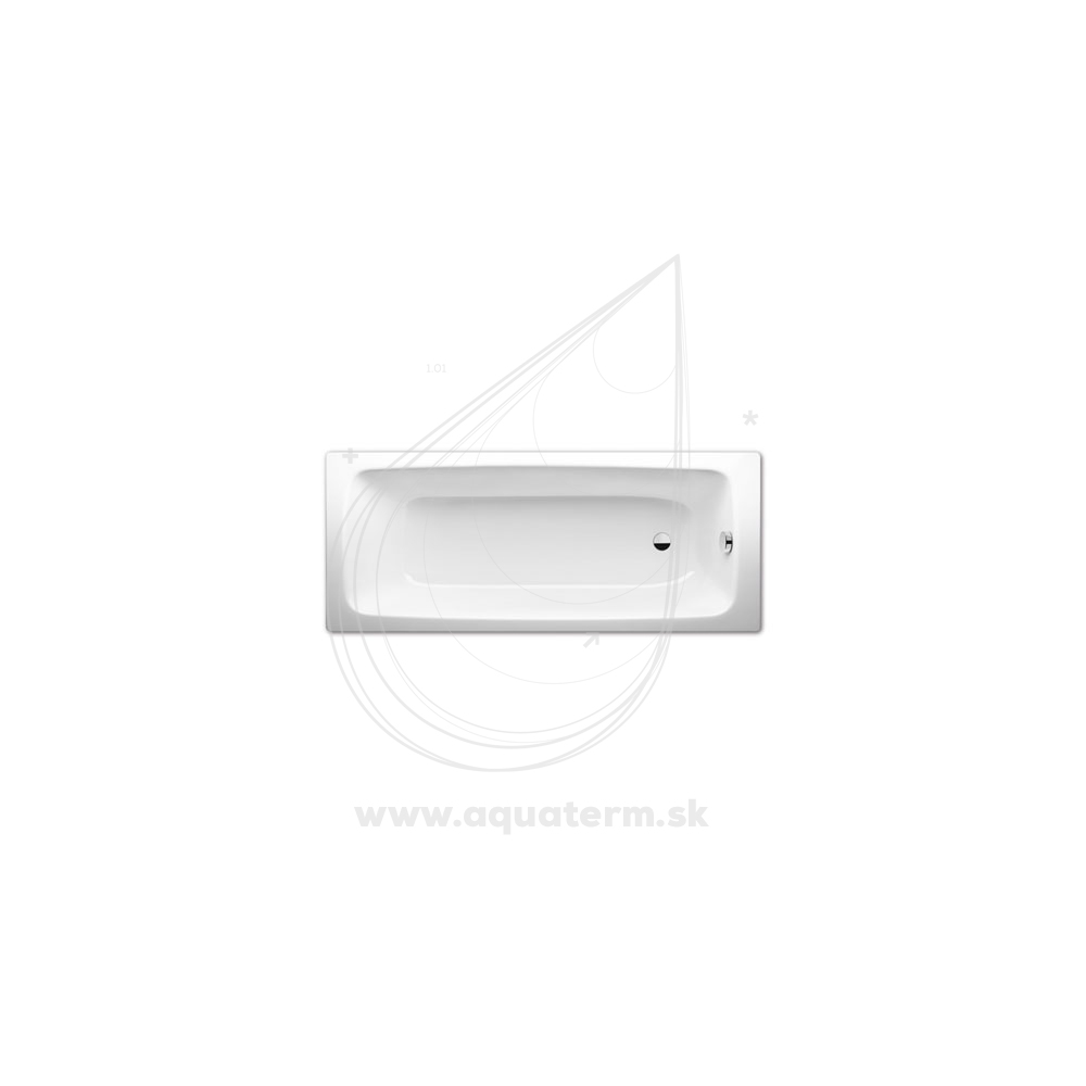 Kaldewei Cayono 751 vaňa 180 x 80 cm, Perl‑Effekt (biela)